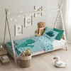 Babybettwäsche, Baumwollbettwäsche für ein Bett 100x135 019 Produktbild-Vorschau 2