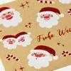 Oblique Unique Weihnachtsmann Aufkleber Frohe Weihnachten Produktbild-Vorschau 3