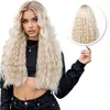 SassyGoods Luxe Blonde Perücke Blond Front Lace Wig Locken Produktbild-Vorschau 1