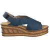 Rieker Damen Sandalen Plateau Keilabsatz 68184, Größe:38 Produktbild-Vorschau 55