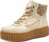 s.Oliver S.Oliver Schnürstiefel Beige Produktbild-Vorschau 1