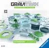 A collection of Gravitrax building pieces arranged on a hexagonal base. Produktbild-Vorschau
