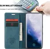 OnePlus 7 Pro Pouzdro, RetroPolyuretanKožené Pouzdro, Kapsy Náhled obrázku produktu 5
