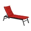 Madison Liegekissen 65x200 cm Basic Rot, bequemes Produktbild-Vorschau 2