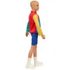 Barbie Ken Fashionistas Puppe in Blockfarben Jacke, Produktbild-Vorschau 6