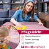 DecoHomeTextil Leinen Optik Tischdecke Lila Eckig 110 x 110 Produktbild-Vorschau 2