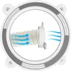 Flansch Adapter für 150mm Abluft Schlauch passend für Produktbild-Vorschau 1