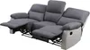 Relax-Sofa "Lincoln" - 197 x 89 x 103 cm - 3-Sitzer - Weiß Produktbild-Vorschau 4