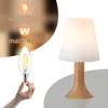 ZMH Tischlampe khaki E14 Nachttischlampe 2er Set Produktbild-Vorschau 3