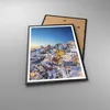 Gerahmtes Poster - Schwarzer Rahmen - Griechenland Insel Produktbild-Vorschau 3