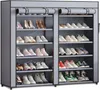 Massido MS-805 Textilschuhschrank Graphit Produktbild-Vorschau 7