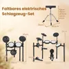 COSTWAY E-Drum Sets, 8 teiliges E-Schlagzeug mit Pads, 225 Produktbild-Vorschau 3