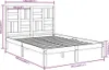 Design Möbel Massivholzbett 140x200 cm - 2024 Neu Produktbild-Vorschau 6