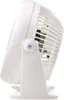 Side view of a white box fan on a white background. Produktbild-Vorschau