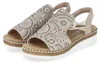 Damen Sandalen Rieker V1246-62 beige 39 Produktbild-Vorschau 2