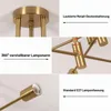 Comely Deckenlamp, vintage stijl, E27, 6 lampen, Productafbeelding-voorbeeld 8