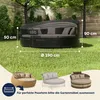 Kingsleeve® Sonneninsel Abdeckung Wasserdicht Winterfest Produktbild-Vorschau 2
