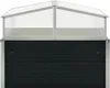 vidaXL skleník antracit 100x100x77 cm pozinkovaná oceľ Náhľad obrázku produktu 1