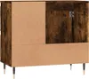 vidaXL Koupelnová skříňka Smoked Oak 65x33x60 cm Materiál Náhled obrázku produktu 6