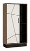 Regal Brolo 1 Tür 4 Fächer 85,4x160,5x37 cm Eiche Catania / Produktbild-Vorschau 1