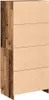 vidaXL Kleiderschrank Altholz-Optik 80x52x180 cm Produktbild-Vorschau 6