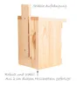 BigDean 4x Nistkasten für Meisen & Kleinvögel - Vogelhaus Produktbild-Vorschau 4