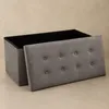 Prešívaný Puf Adaline Sivý 76X38 Cm Náhľad obrázku produktu 8