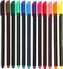 Colortime Colortime Fineliner-Set 0,7 mm 12 Stück Produktbild-Vorschau 1
