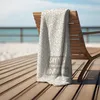 Badetuch, Strandtuch XXL, Kollektion "FERNWEH", Leo Beige Produktbild-Vorschau 2