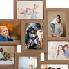 vidaXL Kolážový rámeček pro fotografie 10x(13x18 cm) Světle Náhled obrázku produktu 3