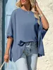 Oversize-T-Shirt für Damen mit Fledermausärmeln, Produktbild-Vorschau 3