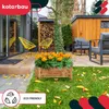 KOTARBAU® Donica Skrzynka Drewniana na Nóżkach 60 x 60 x 30 Podgląd zdjęcia produktu 2
