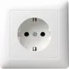 GIRA 044003 SCHUKO Vollpl.Standard 55 Reinweiß Produktbild-Vorschau 1