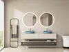 HOKO Miroir de salle de bain design rond 80 cm Vienne avec Voir les images du produit 14