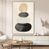 Obrazy na plátně 80x120 cm - Japandi - Tvary - béžová, Náhled obrázku produktu 6