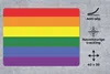 MuchoWow® Mauspad Mousepad Stolz - Regenbogen - Liebe 40x30 Produktbild-Vorschau 2