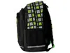 Pixel Game Černozelený školní batoh pro kluky 40x29x20cm Náhled obrázku produktu 3