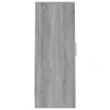 Schuhregal Grau Sonoma 32x35x92 cm Holzwerkstoff Produktbild-Vorschau 6