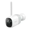 A white and gray Reolink security camera with an antenna is shown against a white background. Produktbild-Vorschau