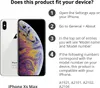Apple Leather Backcover dla Apple iPhone Xs Max - Taupe Podgląd zdjęcia produktu 9