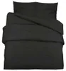 vidaXL Posteľná súprava Black 135x200 cm Light Microfibre Náhľad obrázku produktu 1