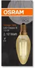 Osram LED Filamento Vintage 1906 candela 1,5W = 12W E14 oro Anteprima dell’immagine prodotto 4