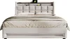 OKWISH Lit tapissier 160x200cm avec coffre,Lit coffre Lit Voir les images du produit 10