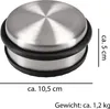 1 x Türstopper 1,2 kg Boden schwer VonBueren | ca. 10,5 x 5 Produktbild-Vorschau 2