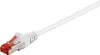 CAT 6 Patchkabel, S/FTP (PiMF), weiß Kupferkaschierter Produktbild-Vorschau 1