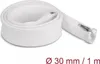 DELOCK Geflechtschlauch mit Reißverschluss 1 m x 30 mm weiß Produktbild-Vorschau 4
