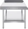 Arbeitstisch Küchentisch Zubereitungstisch 762x1219x660mm - Produktbild-Vorschau 9