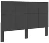 vidaXL Čelo postele tmavě šedá látka 180×200 cm Náhled obrázku produktu 6