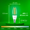 Philips by Signify Philips Candela a filamento trasparente Anteprima dell’immagine prodotto 8
