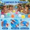 12 wiederverwendbare Wasserbomben aus Silikon mit Produktbild-Vorschau 7